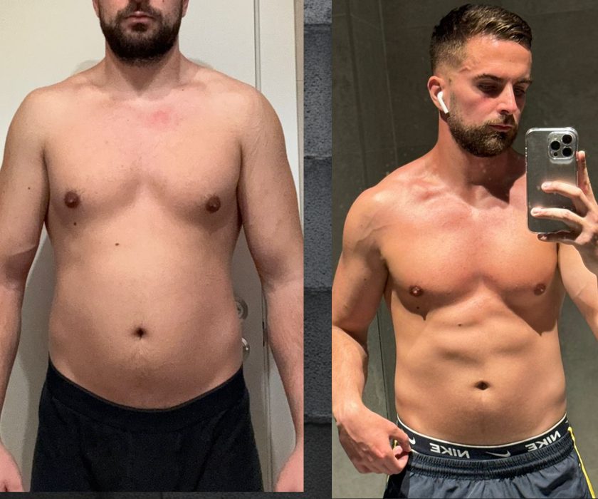 Antes y después de un cliente de Hermetic Way