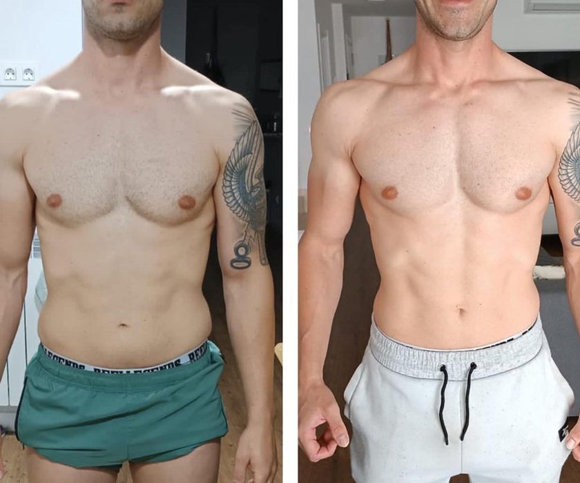 Antes y después de un cliente de Hermetic Way