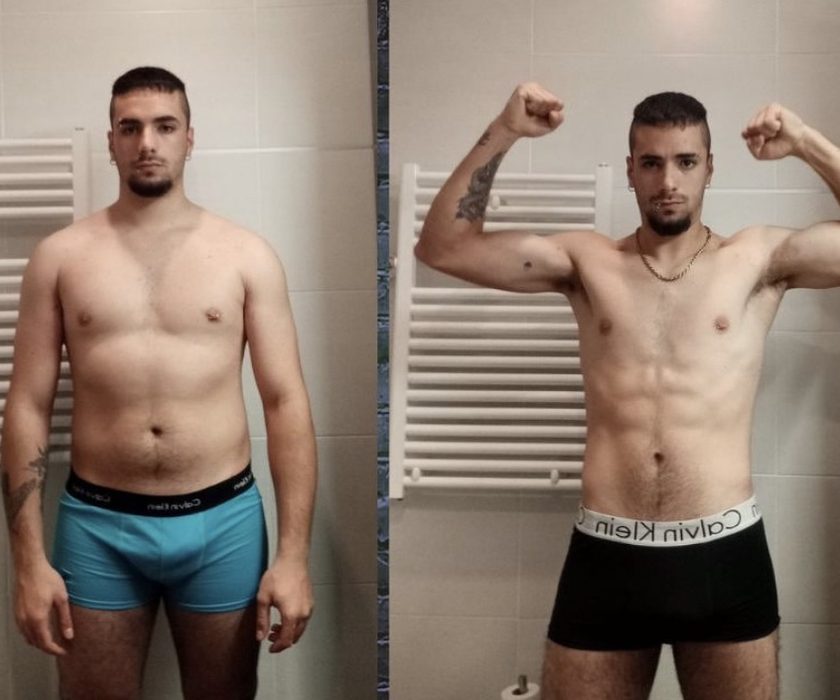 Antes y después de un cliente de Hermetic Way
