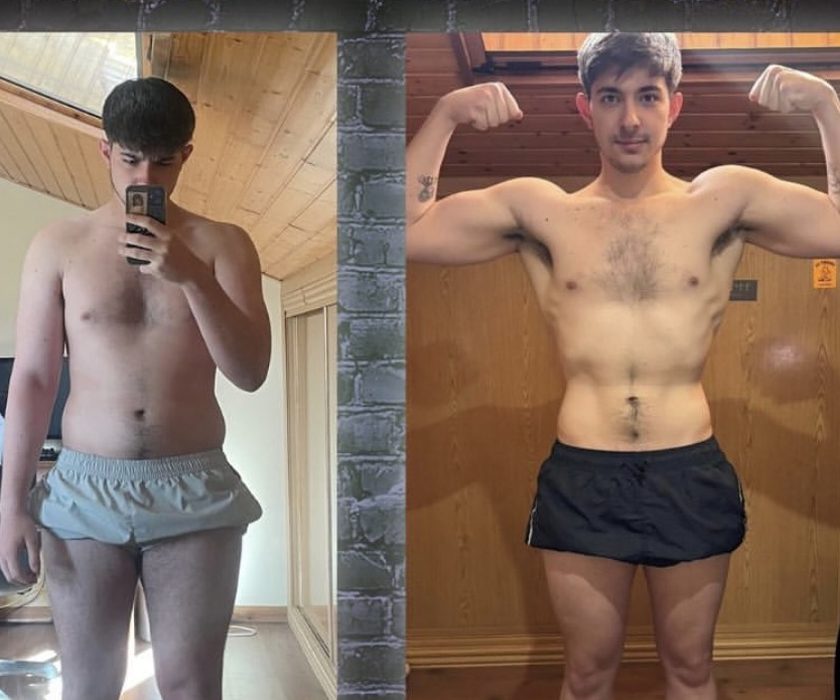 Antes y después de un cliente de Hermetic Way